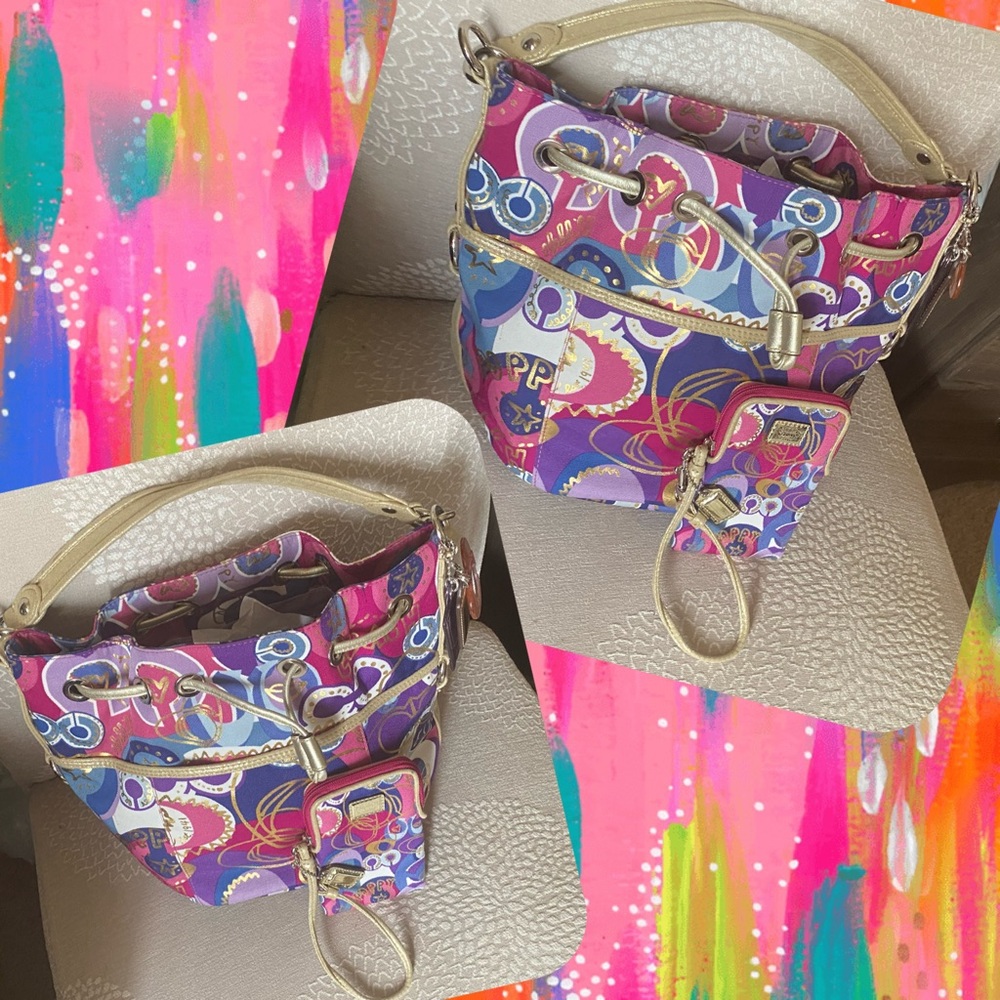 ✨COACH✨Ultra RARE Coach Poppy Set! - Picture 2 of 11
